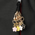 4 PCS Cute Flower Keychains Aesthetic Keychain Charms Daisy Keychain Enameled Keychains Mini Keychain Earphone Case Accessories Keyrings and Keych...