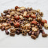 Fun-Weevz 500 PCS Wooden Beads for Jewelry Making Adults, Painted Assorted African, Macrame Supplies, Craft Wood for Bracelets & Necklace, Large &...