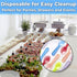 Extra Sturdy, BPA Free 100ct Plastic Tasting Spoons. Disposable Mini Tasters for Small Sampling or Individual Portions of Ice Cream, Sauces and Ap...