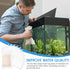 Geiserailie 15 Pieces Aquarium Filter Media Bags 150 ?m Fine Filter Bags Mesh Reusable Bags with Zipper for Activated Carbon Resins Filter (Nylon,...