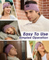 Perytong Sleep Headphones Headband, Bluetooth Sports Headband,Wireless Sleeping Headphones Sleep Earbuds,Sports Headphones Headband for Side Sleep...