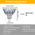 ALIDE MR16 Led Bulbs 60° (60 Degree) Wide Beam Angle,5W Replace 20W 35W Halogen,2700K Soft Warm White,Low Voltage 12volt MR16 GU5.3 Bulb Spotlight...