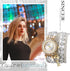 Avaner Women's Bohemia Bracelet Watch, Multilayer Leather Wrap Watch, Bling Rhinestone Quartz Dress Watch for Women...