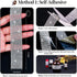 Locacrystal Bling Crystal Rhinestone Ribbon Self-Adhesive Iron-on DIY Glitter Diamond Stickers for Crafts Cars Clothing Decoration(1.06inch 3Yards...