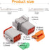 2 Sets DT Series Connector 8 Pin?16 AWG-22 AWG? Sealed Male and Female Auto Waterproof Electrical Wire Connector Plug...