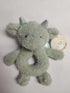 Apricot Lamb Baby Dragon Dinosaur Soft Rattle Toy, Plush Stuffed Animal for Newborn Soft Hand Grip Shaker Over 0 Months (Dragon, 6 Inches)...