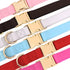 PET ARTIST Soft & Comfy Girl Dog Collars, Bright & Classic Pink Dog Collar Leather for Medium Dogs, Durable & Heavy Duty Nylon Dog Collar with Qui...