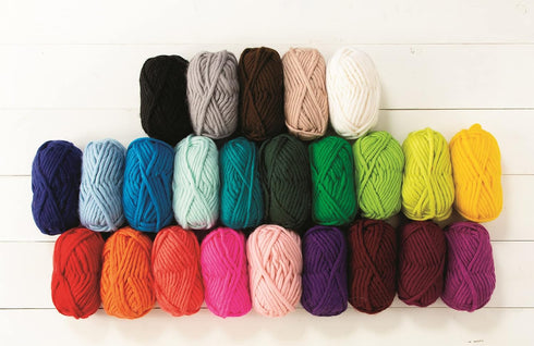 Knit Picks Tuff Puff 100% Wool Super Bulky Yarn Brown - 100 Gram Skein (Bark)......
