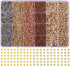 PIPIDREAM 3000PCS Brown Clay Bead Bracelet Kit?Friendship Bracelet Making Kit with Gold Beads Clay Bead Bracelet Jewelry Making Kit...