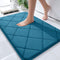 OLANLY Memory Foam Bath Mat 30x20, Ultra Soft and Absorbent Bathroom Mat, Machine Washable Bathroom Rugs, Comfortable, Thick Bath Rugs Carpet for ...