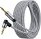 3.5mm Audio Cable 4 ft AUX Cord Male to Male AUX Headphone Cable aux Cable Stereo Aux Jack to Jack Cable 90 Degree Right Angle Auxiliary Cord......