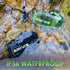 2 Pack Waterproof Lighter Outdoor Windproof Torch Lighter Dual Arc Lighter Butane Electric Lighter USB Rechargeable Lighter Flameless Plasma Light...