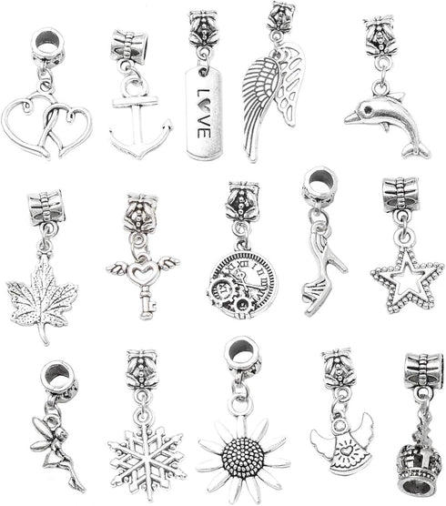 justBe Charm Bracelet Making Kit DIY Craft Jewelry Gift Set for Kids Girls Teens...