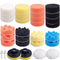 Augshy Polishing Pad, 31 Pcs 3 Inch Polishing Pad Kit, 3 Inch Buffing Pads for Drill Adapter Car Auto Polisher...