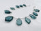 1 Strand Iolite Quartz 11 Pcs Beads Size 3x11-5x17mm Fancy Shape Cut Faceted Beads for Jewellery Making, Beading & Craft Supplies KCRAFTS-RK_k21...