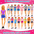 Barwa 8 Sets Doll Clothes Hooded Sports Suit Casual Outfits Tops and Pants Doll Pajamas for 11.5 inch Girls Doll...