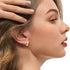 14K Gold Plated Hoop Earrings for Women, 3 Pairs Lightweight Chunky Gold Hoops Earrings Set, Hypoallergenic Trendy Small Huggie Gold Earring Jewel...