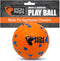 Indestructible Dog Ball, Orange - Tough Dog Toy for Aggressive Chewers, Great for Indoor and Outdoor Play, Soft Dog Toy for Fetch...