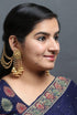Bindhani Indian Bahubali Style Long Tassel With Multiple Small Jhumki Earring & Back Hair Chain For Women...