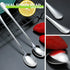 Long Handle Iced Tea Spoon, 9-inch Stainless Steel Cocktail Mixing Stirrers Spoon Coffee Spoon Ice Cream Spoon Bar Cocktail Shaker Spoon Stirrers ...