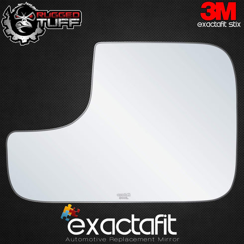 exactafit 8444L Driver Side Mirror Glass Replacement Repair Compatible With 2002 2003 2004 2005 2006 2007 2008 2009 Dodge Ram 1500 2500 3500...