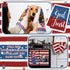 Bencailor 6 Pcs 4th of July Kitchen Towel Patriotic Star Absorbent Hand Towels Independence Day Gnome Dish Cloths Dish Microfiber Towels for Home ...
