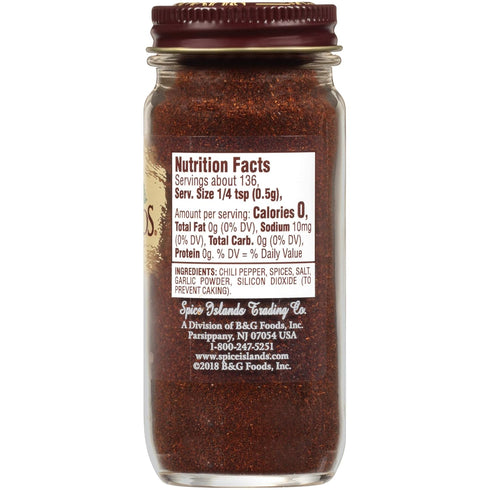 Spice Islands Chili Powder, 2.4 Ounce...
