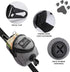2 Pieces Dog Treats Bag Pet Poop Treat Bag Holder Dog Poop Treat Bag Dispenser Outdoor Holder Carrier Dog Waste Zipper Pouch with Metal Button for...