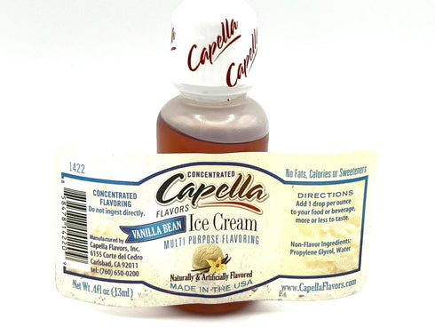 Capella Flavor Drops Vanilla Bean Ice Cream Concentrate 13ml...