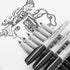 Ultra Fine Point Black Permanent Markers, 36 Pack Ultra Fine Point Black Permanent Marker set, Works on paper, Plastic, Stone, Glass, Metal...