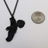 Black Raven Black Crow Gothic Pewter Pendant Necklace...
