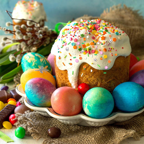 250 Grams Easter Day Fake Chocolate Candy Sprinkles Tiny Polymer Clay Embellishments Xmas Polymer Clay Slices Soft Clay DIY Decoration for Resin N...