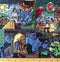 1 Yard - Disney Beauty & The Beast "Stained Glass Window" Cotton Fabric (Great for Quilting, Sewing, Craft Projects, Quilts, Throw Pillows & More)...
