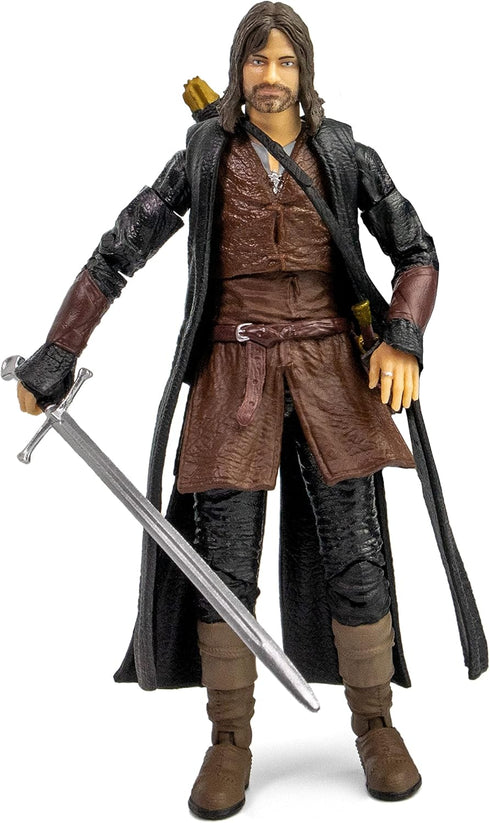 The Loyal Subjects - Lord of The Rings Aragorn BST AXN 5" Action Figure with Accessories...