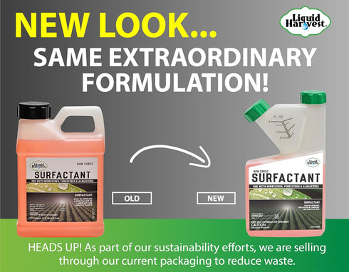 Concentrated Surfactant for Herbicides Non-Ionic 16oz, Increase Product Coverage, Increase Product Penetration, Increase Product Effectiveness...