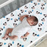 Lambs & Ivy Disney Baby Forever Mickey Mouse White Fitted Crib Sheet...