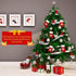 40 Pcs Christmas Silverware Holders 20 Santa Hats Pocket Tableware Holder 20 Christmas Socks Flatware Non Woven Fabrics Knife Fork Bags Cutlery Or...