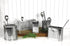 Kitchen Utensil Chopsticks Perforated Holder with Hooks - 304 Stainless Steel Storage for Organizer Dishwasher Safe (Large Rectangle)...