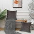 2 pcs Pack Throw Pillow Covers Corduroy Solid Soft Chestnut Brown 18x18 Inch Decorative Pillow Cases Chocolate Dark Brown for Couch Living Room So...