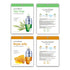 10 Pcs Combo Vital Ampoule Sheet Mask, Korean Facial Skincare Sheet | Simple & Effective Skincare Routine | Moisturization | Wrinkle Care | Bright...