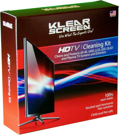 Large TV Cleaning Screen Cleaner for Tvs, Gaming Monitors, LCD, LED, OLED, LED, Made in The USA......