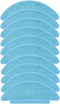 10 Pack Replacement Vacuum Mop Cloth Pads for Lubluelu SL60D SG60 SL61 Robotic Vacuum Cleaner, Reusable Cleaning Floor Microfiber Soft Pad...