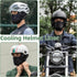 ROCKBROS Cooling Balaclava Mask Cycling Skull Cap Helmet Liner with Glasses Holes Ice Silk Breathable Cycling Cap Sweat Absorption Black...