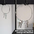 100 Pieces 6 Inch Wire Keychain Cable 2mm Twist Barrel Stainless Steel Key Rings Loop Wire Cable Braided Steel Key Chain Heavy Duty Luggage Tags L...