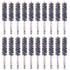 10 Pack Bore Brush for Drill, Wire Bore Brush Drill, Stainless Steel Bore Cleaning Brush Set 1/4 Inch Hex Shank for Power Drill Impact Driver (15M...