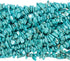 90 Inches Howlite Turquoise Irregular Shaped Crystal and Healing Tumbled Chip Stone Beads for Jewelry Making...