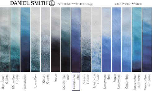DANIEL SMITH 284600043 Daniel Smith Extra Fine Watercolor 15ml Paint Tube, Indanthrone Blue 0.5 Fl Oz (Pack of 1)...