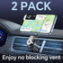 ?2-PACK? Magnetic Phone holder for Car Vent,?Upgraded Clip?car vent magnetic phone mount, ?Strong Magnet ?? 360° Rotation ?Magnetic Air Vent Phone...
