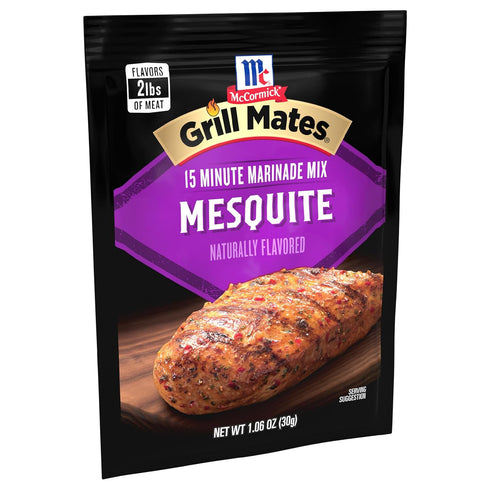 McCormick Grill Mates Mesquite Marinade Mix, 1.06 oz (Pack of 12)...