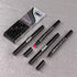 Eyelid Color Set, 4pcs Liquid Eye Liner with Stars, Flowers, Hearts & Moon Face Stamps, Purple, Blue, Red, Pink - Waterproof, Long Lasting, Matte ...